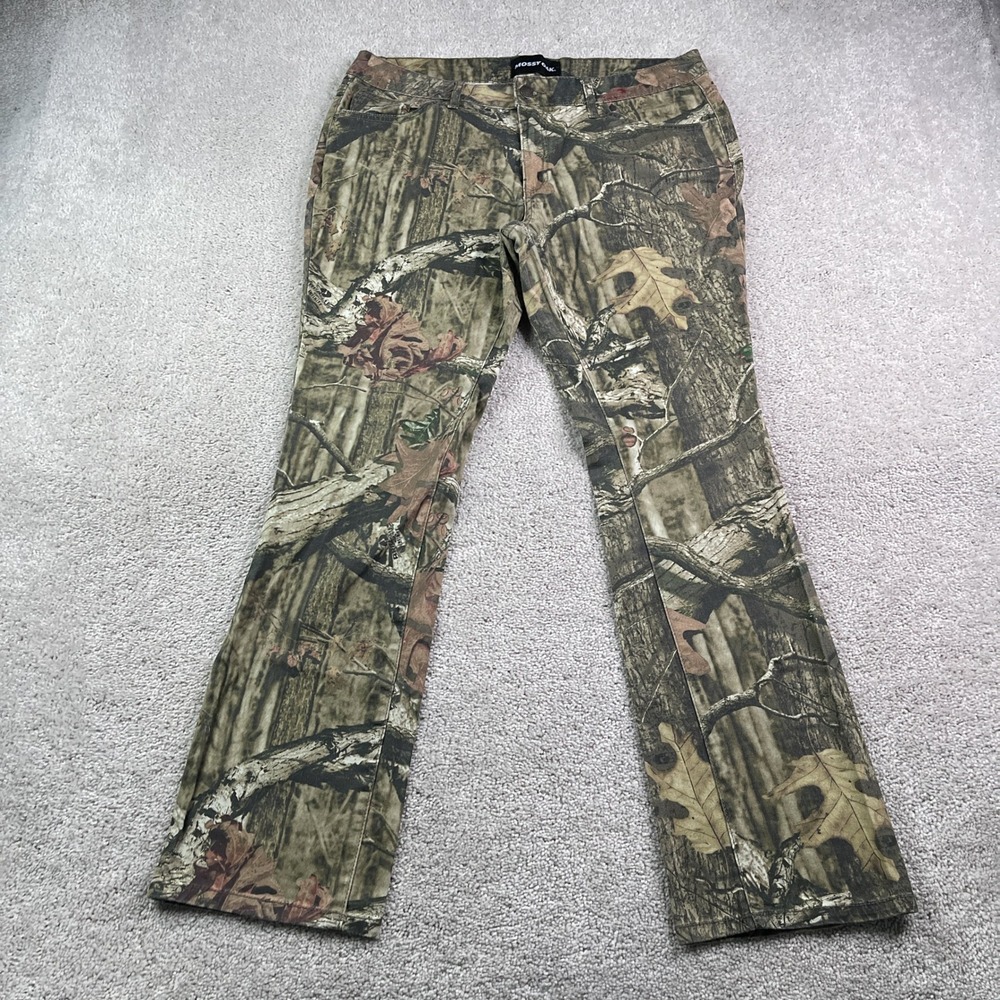 Mossy Oak Pants Women 12 Brown Camo‎ Break Up Infinity Hunting Utility Gorpcore